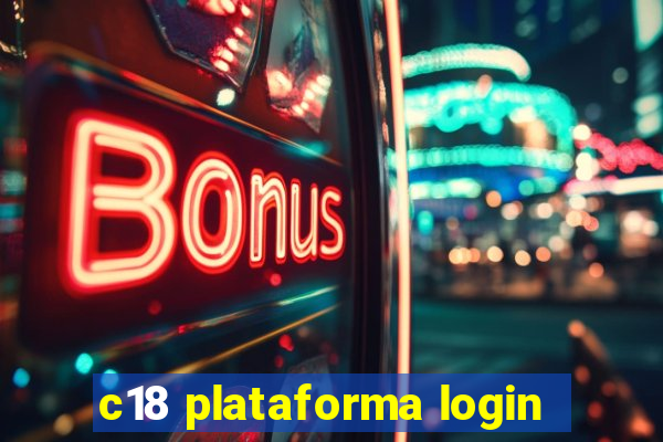 c18 plataforma login